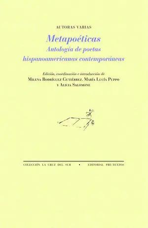 METAPOETICAS:ANTOLOGIA POETAS HISPANOAMERICANOS