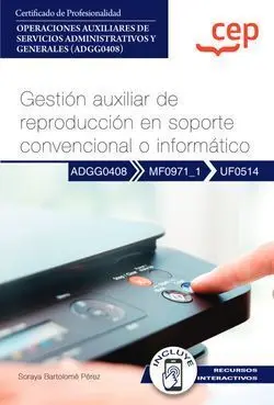 Manual Gestión Auxiliar Reproducción Soporte Convencional
