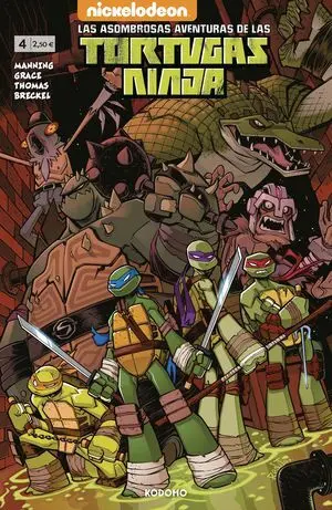 ASOMBROSAS AVENTURAS DE LAS TORTUGAS NINJA LAS N 04