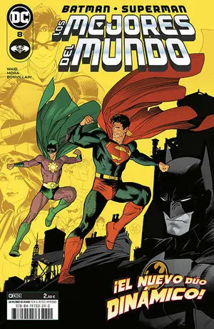 BATMAN ; SUPERMAN LOS MEJORES DEL MUNDO N 08