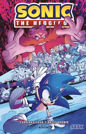 SONIC THE HEDGEHOG CARRERAS CHAO Y BASES BADNIK