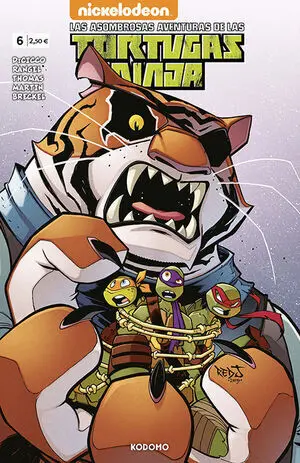 LAS ASOMBROSAS AVENTURAS DE LAS TORTUGAS NINJA NÚM. 06