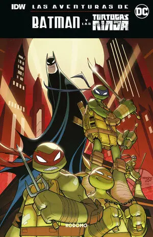 AVENTURAS DE BATMAN Y LAS TORTUGAS NINJA LAS BIBLIOTECA SUPER KODOMO