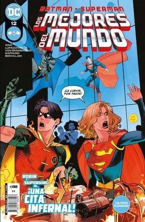 BATMAN ; SUPERMAN LOS MEJORES DEL MUNDO N 12