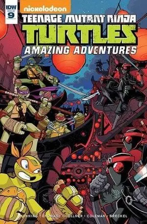 ASOMBROSAS AVENTURAS DE LAS TORTUGAS NINJA LAS N 09