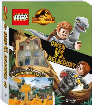 LEGO JURASSIC WORLD. OWEN VS. DELACOURT LEGO JURASSIC WORLD. OWEN VS. DELACOURT