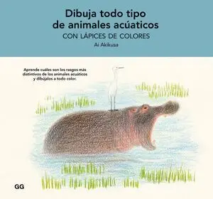 DIBUJA TODO TIPO DE ANIMALES ACUÁTICOS CON LÁPICES DE COLORES