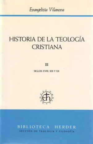 Historia de la Teología Cristiana