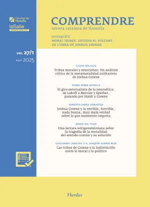COMPRENDRE VOL. 27/1 - ANY 2025