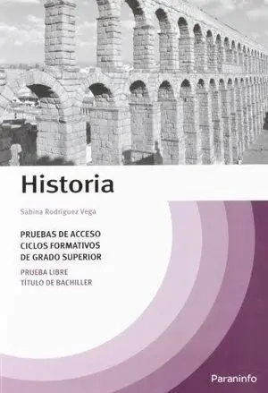 TEMARIO HISTORIA PRUEBAS DE ACCESO A CICLOS FORMATIVOS DE GRADO SUPERIOR