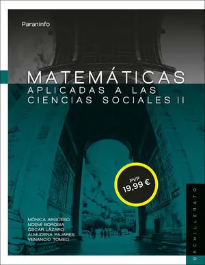 Matemáticas Ii para Ciencias Sociales. 2º Bachillerato (Lomce)