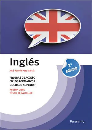 TEMARIO INGLÉS PRUEBAS ACCESO CICLOS FORMATIVOS GRADO SUPERIOR