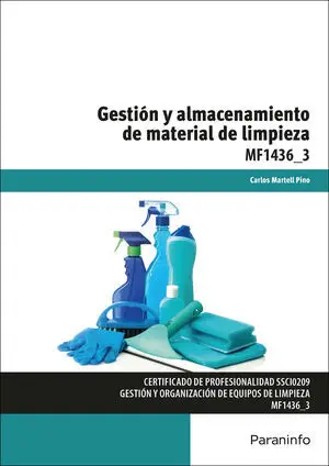 GESTIÓN Y ALMACENAMIENTO MATERIAL DE LIMPIEZA