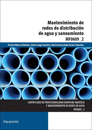 MANTENIMIENTO DE REDES DISTRIBUCIÓN DE AGUA Y SANEAMIENTO MANTENIMIENTO DE REDES DISTRIBUCIÓN DE AGUA Y SANEAMIENTO