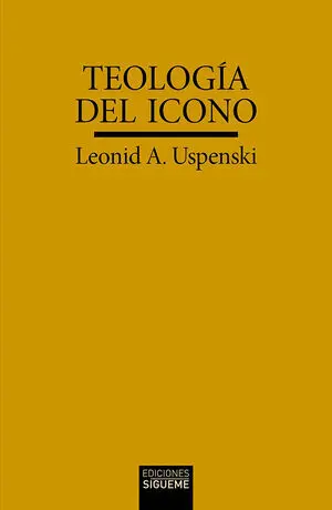 TEOLOGÍA DEL ICONO