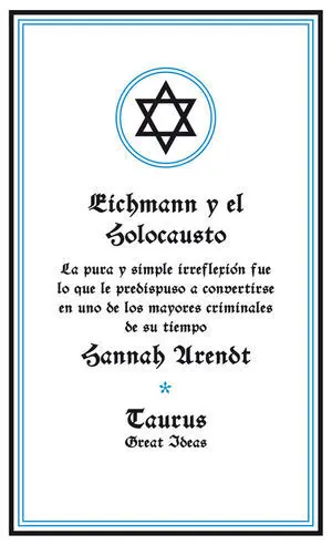 EICHMANN Y EL HOLOCAUSTO