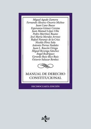MANUAL DE DERECHO CONSTITUCIONAL