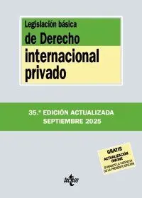 LEGISLACIÓN BÁSICA DE DERECHO INTERNACIONAL PRIVADO