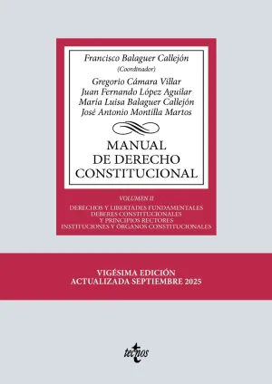 MANUAL DE DERECHO CONSTITUCIONAL