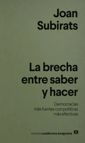 Brecha entre Saber y Hacer, la