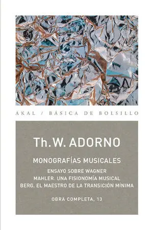 O C ADORNO 13 MONOGRAFIAS MUSICALES