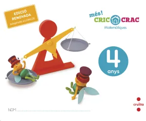 DA. MATEMÁTIQUES. 4 ANYS. MES! CRIC CRAC
