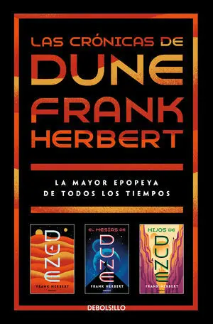 DUNE (PACK CON: DUNE  EL MESÍAS DE DUNE  HIJOS DE DUNE)