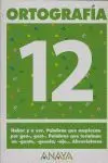 ORTOGRAFÍA 12.