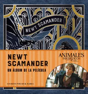 NEWT SCAMANDER ALBUM DE LA PELICULA ANIMALES FANTA
