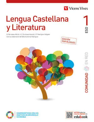 Eso1 Lengua Castellana y Lit. 1 Bloques Comunidad