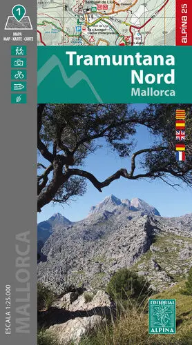 TRAMUNTANA NORD MALLORCA MAPA