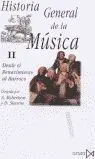 HISTORIA GENERAL DE LA MÚSICA II