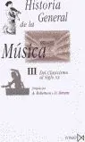 HISTORIA GENERAL DE LA MÚSICA III