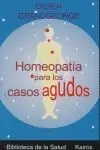 HOMEOPATIA CASOS AGUDOS