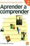 APRENDER A COMPRENDER PROGRAMA DE COMPRENSION VERBAL 4º PRIMARIA