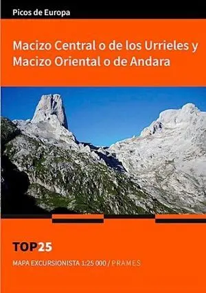 MAPA DEL MACIZO CENTRAL