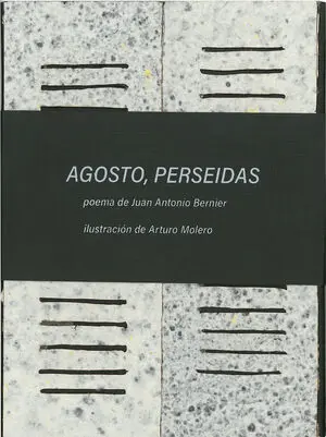 AGOSTO, PERSEIDAS. LIBRO DE ARTISTA