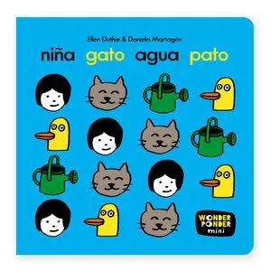 Niña Gato Agua Pato. wonder Ponde