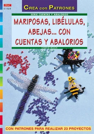 Mariposas Libelulas Abejas con Cuentas y Abalorios