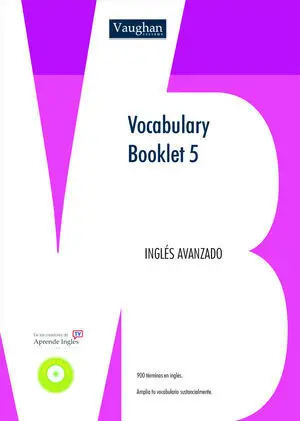VOCABULARY BOOKLET 5 ALUM + CD VOCABULARY BOOKLET 5 ALUM + CD