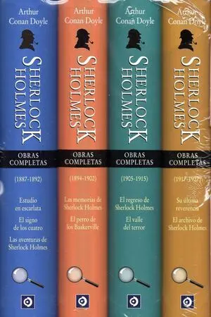 OBRAS COMPLETAS DE SHERLOCK HOLMES