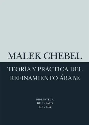 TEORIA Y PRACTICA DEL REFINAMIENTO ARABE BE-49 TEORIA Y PRACTICA DEL REFINAMIENTO ARABE BE-49