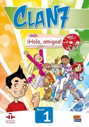 Clan 7 con ¡Hola, Amigos! Nivel 1 Alumno
