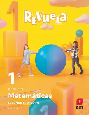 MATEMÁTICAS. 1 PRIMARIA. TRIMESTRES. REVUELA. GALICIA