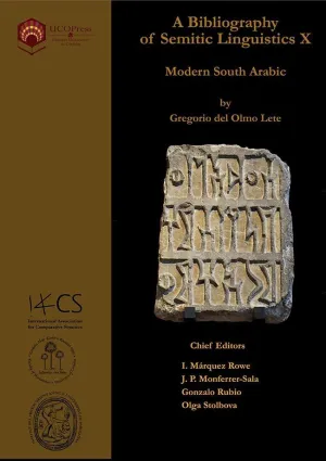A BIBLIOGRAPHY OS SEMITIC LINGUISTIC X