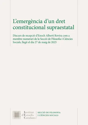 L'emergència D'un Dret Constitucional Supraestatal