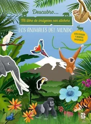 DESCUBRO LOS ANIMALES DEL MUNDO STICKERS