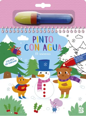 PINTO CON AGUA-EL INVIERNO
