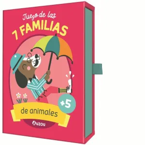 7 Familias de Animales. Juego de Cartas