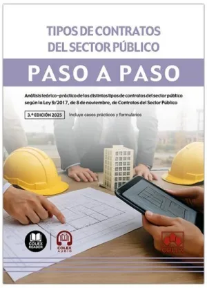 TIPOS DE CONTRATOS DEL SECTOR PUBLICO. PASO A PASO 2025